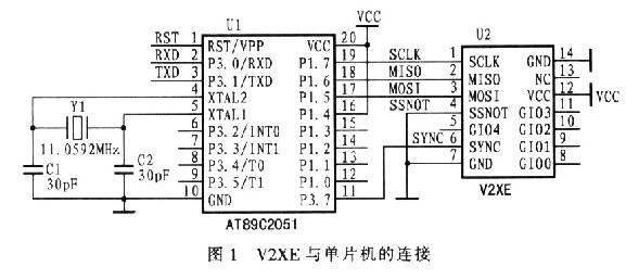 V2XE型二维电子罗盘在单片机系统中的应用