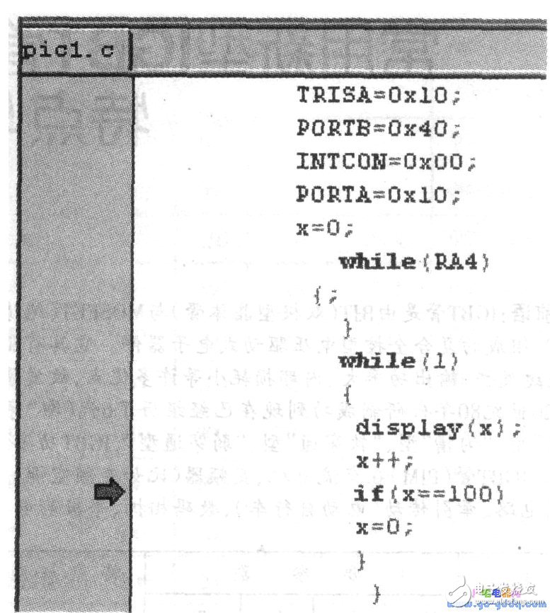 PIC单片机源程序的模拟仿真设计