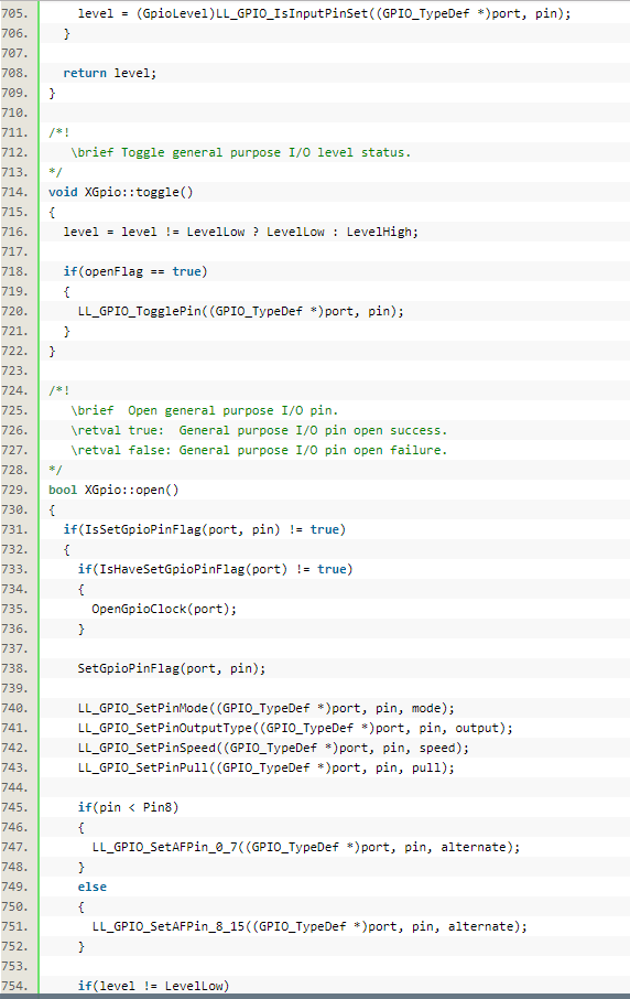 基于STM32F4的 C++封装