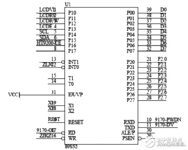 以AT89S51单片机为控制核心的智能家庭防盗报警系统设计