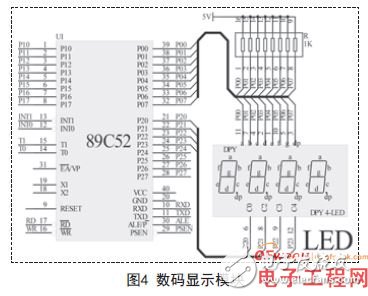 STC89C52单片机对数字温度计显示系统的设计