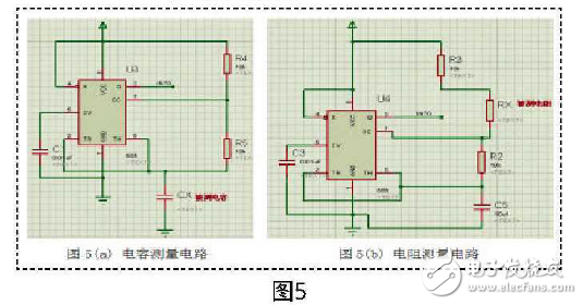 基于AT89C51单片机和555定时器的电阻电容测量系统设计