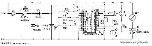 AT89C2051单片机智能控制器电路的设计