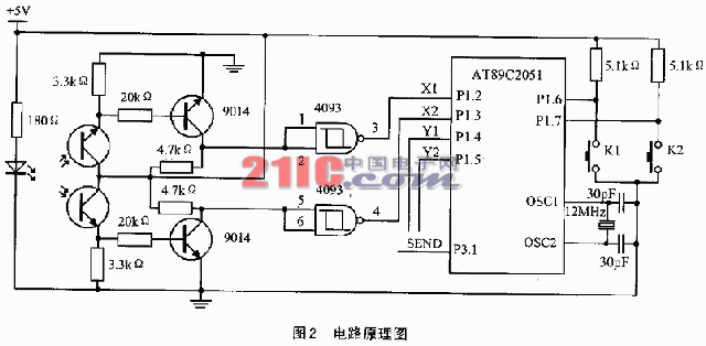 一种简单串行鼠标控制的单片机实现[emi\/emc设